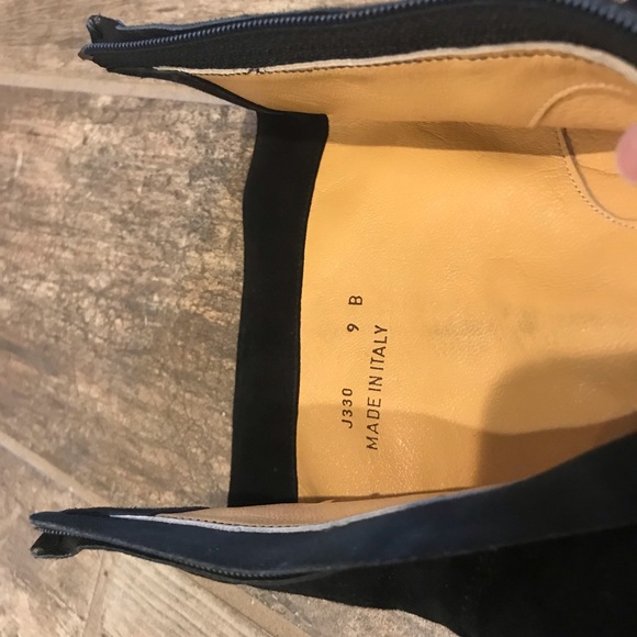 Black suede Coach Booties - Picture 4 of 5